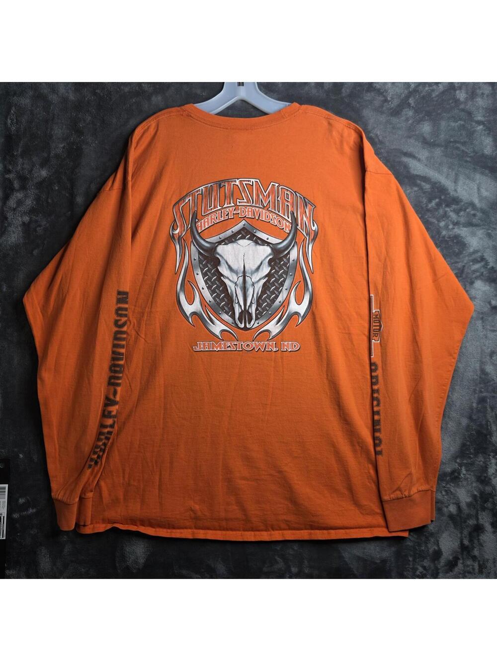 Harley Davidson Stutsman Jamestown Nd. Long Sleeve Sz 2xl